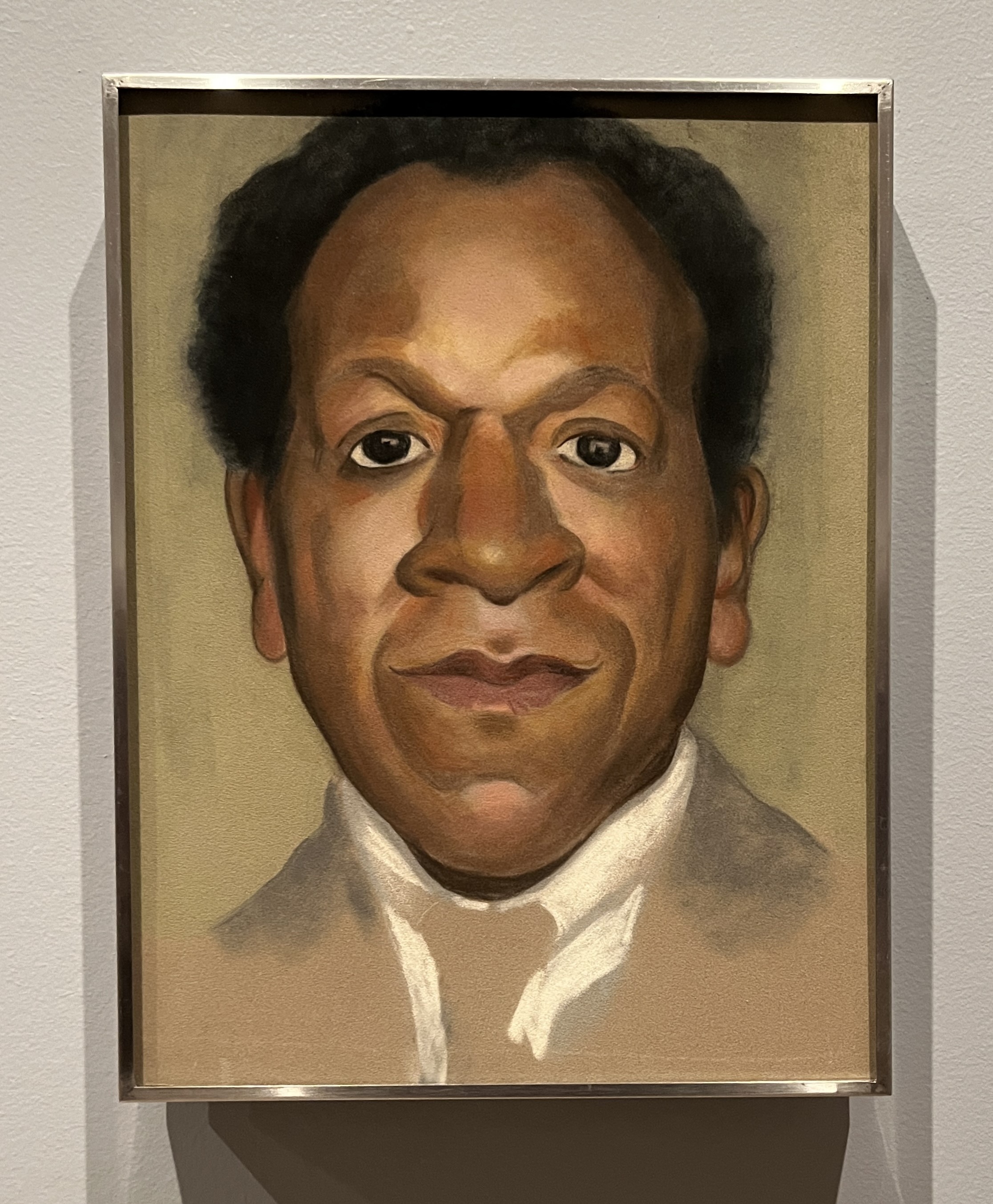O'Keefe, Georgia Beauford Delaney Portrait, MoMA Gallery, April 2023